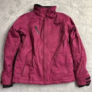 Columbia Omni Heat Full Zip Girls Youth Pink Winter Jacket Sz. 18/20